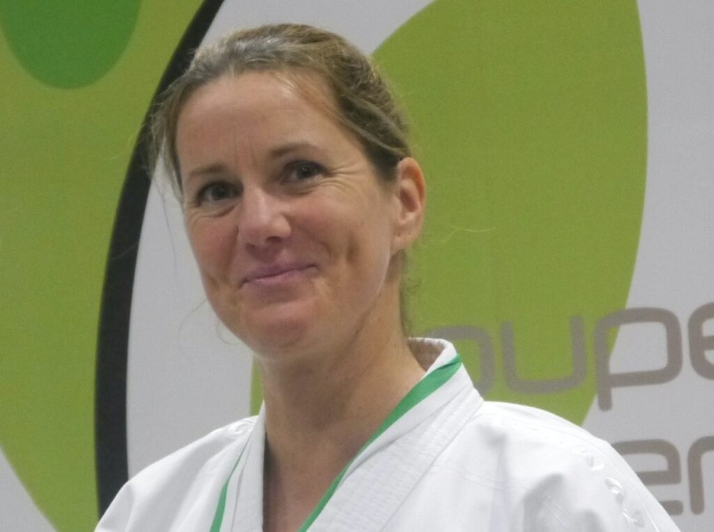 Henrike Herbst als Drittplatzierte auf Treppchen