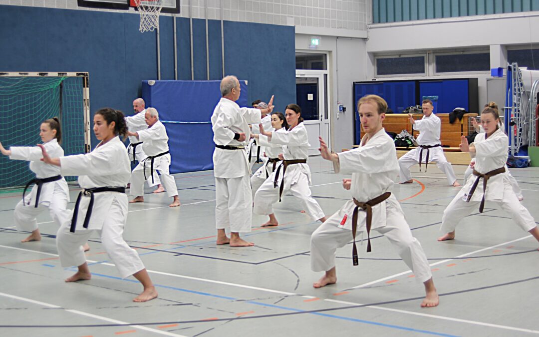 Jahresabschluss im Karate Dojo