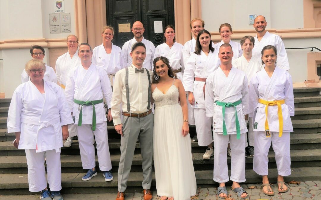 Karate Hochzeit in Lich
